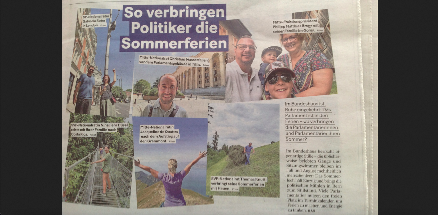 Unfreiwilliges Wochenend-QuizWelche zwei Politiker haben eine andere Partei als in 20Min angegeben?