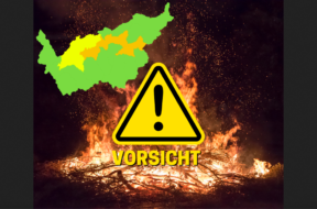 Waldbrandgefahr Wallis