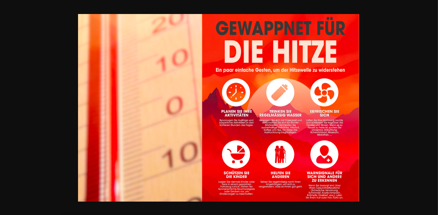 Endlich richtig schöner HochsommerKantonsarzt warnt vor Hitze