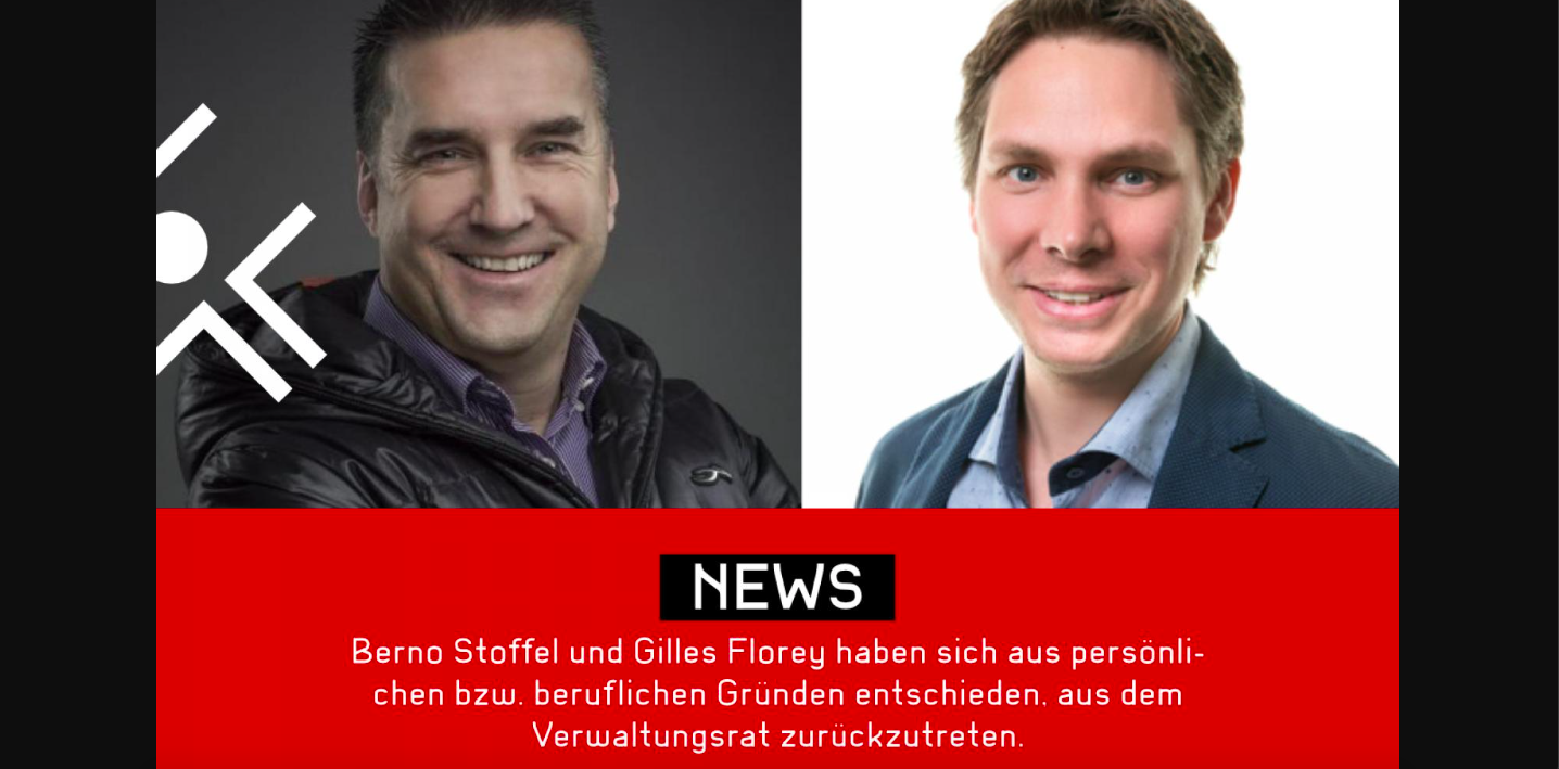 EHC Visp mit Verlust: Berno Stoffel und Gilles Florey scheiden aus VR aus2 Verwaltungsräte gehen