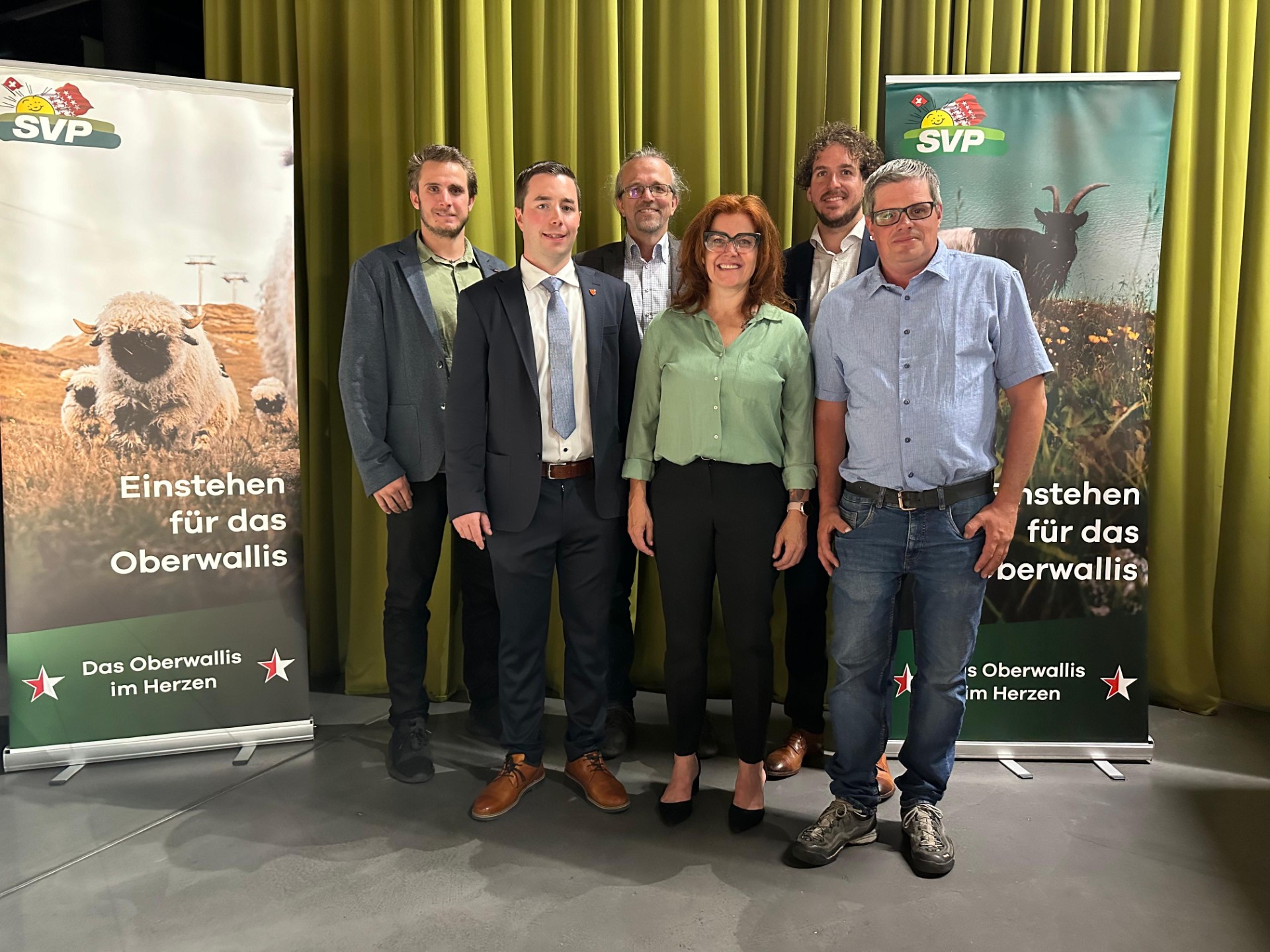 General-Versammlung der SVP Naters – Blatten – Birgisch – MundFranz Ruppen zum Wahlauftakt zu Gast an der GV