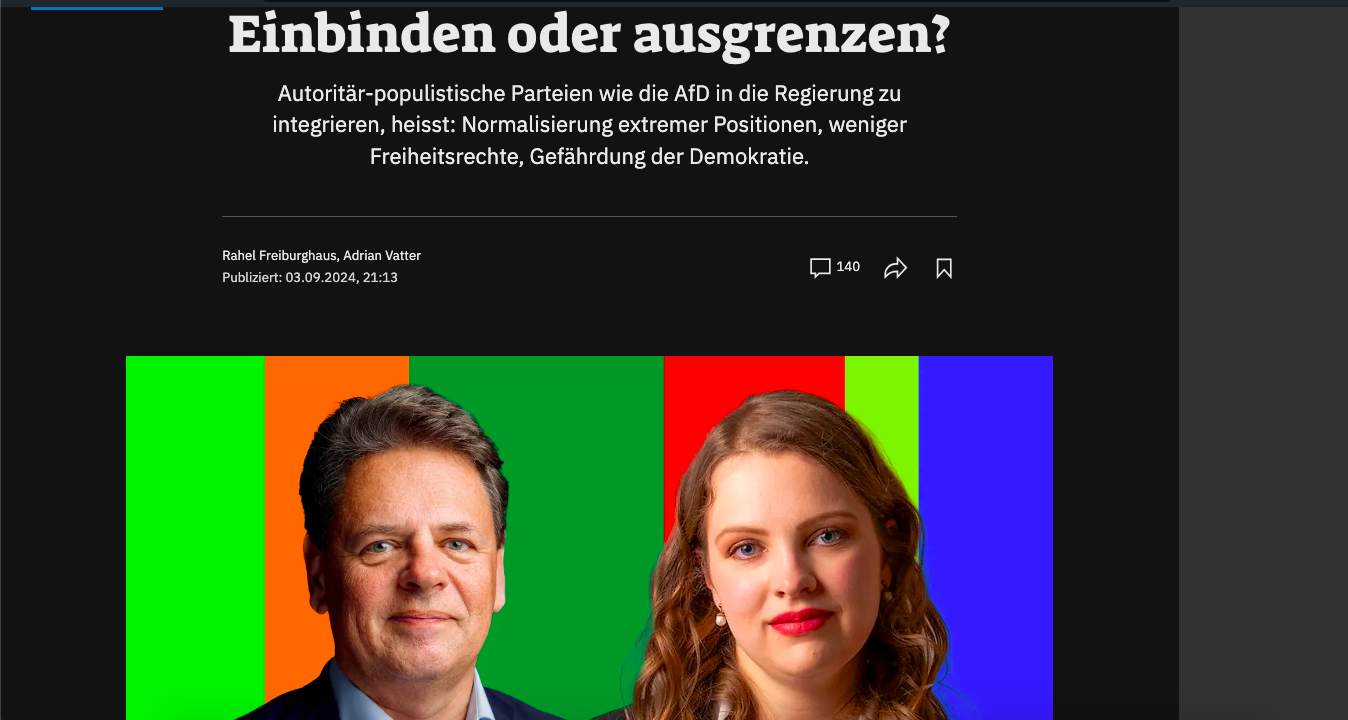 Die Populisten unter den PolitologenWie zwei Politologen mit der Wissenschaft Schindluder treiben