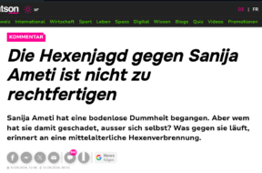 Sanija Ameti Waton Peter Blunschi