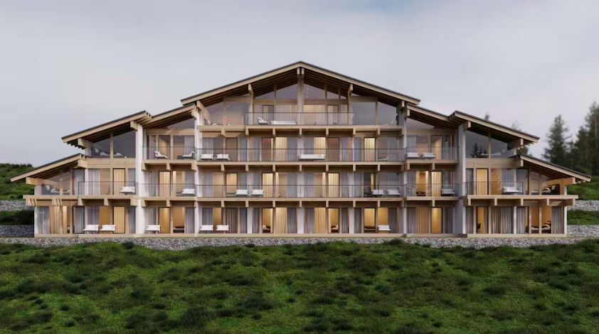 Spatenstich des Tourmaline250 Millionen werden an der Lauchernalp verbaut
