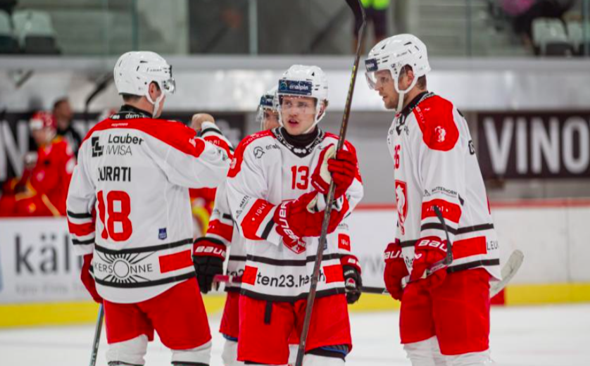 EHC Visp und der HC Siders standen sich erneut gegenüberEin Doppelschlag hat das Genick gebrochen