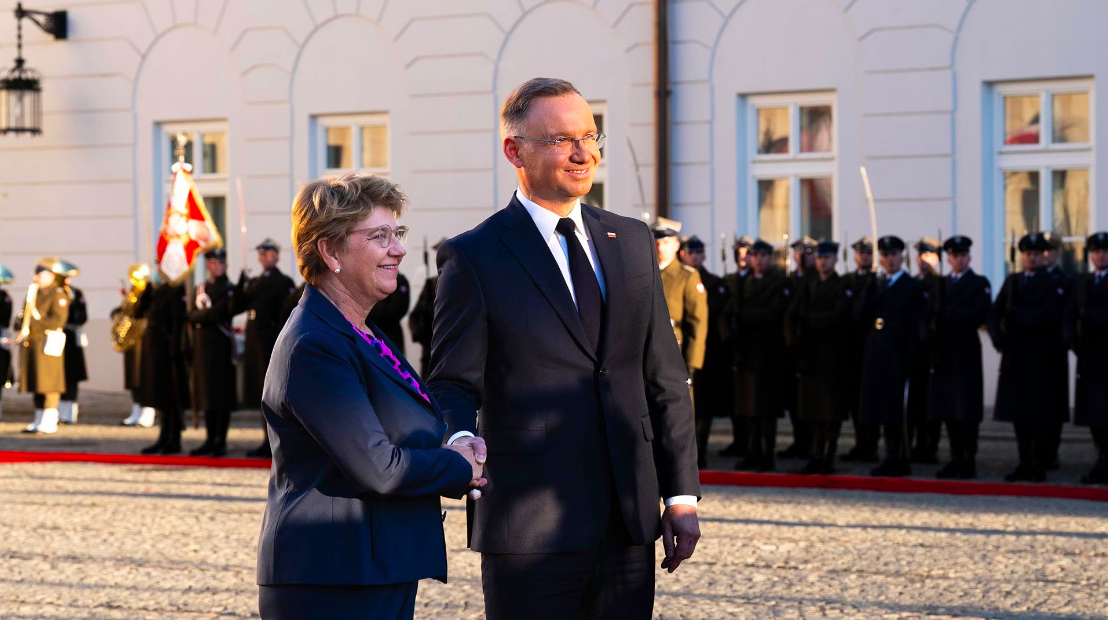 Polen übernim mEU-RatspräsidentschaftViola Amherd reist nach Polen