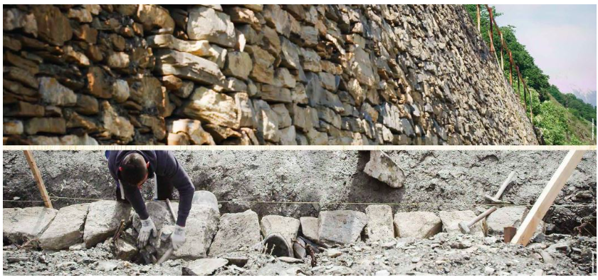 Trockenmauern bauen und pflegenDie Rebbergterrassen und Trockenmauern als Teil des Walliser Kulturerbes