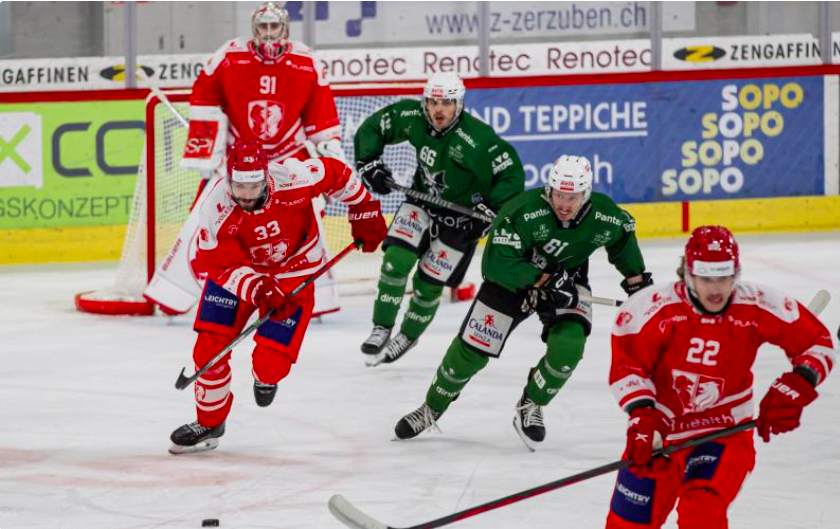 EHC Visp – EHC BaselDie Berg- und Talfahrt geht weiter