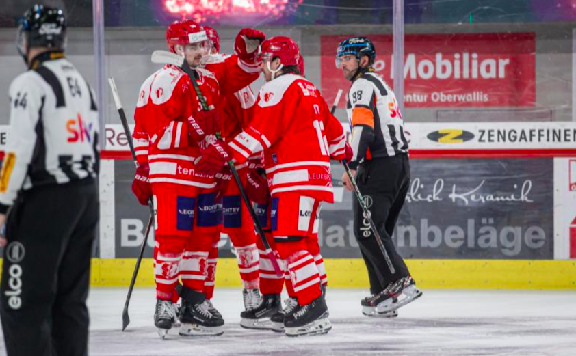 EHC Visp gegen BellinzonaEHC Visp gewinnt mit 4:2