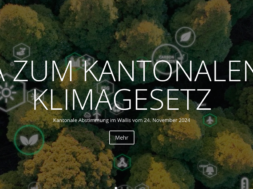 Klimageetz im Wallis