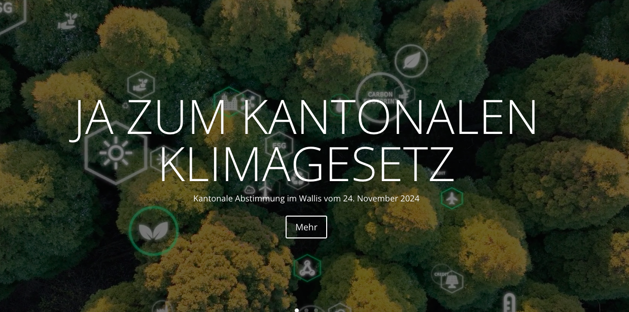 Ja-Komitee für eigenes walliser Klimagesetz"Undurchsichtige Kampagne, schädlich für die Demokratie"
