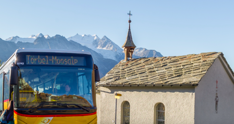 Postauto zu Änderungen ab dem FahrplanwechselFahrplan-Erweiterungen in der Region Visp