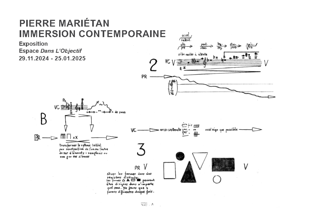 Eine Erkundung des Werks des Komponisten Pierre MariétanDie Ausstellung "Pierre Mariétan - Immersion contemporaine" in Martinach