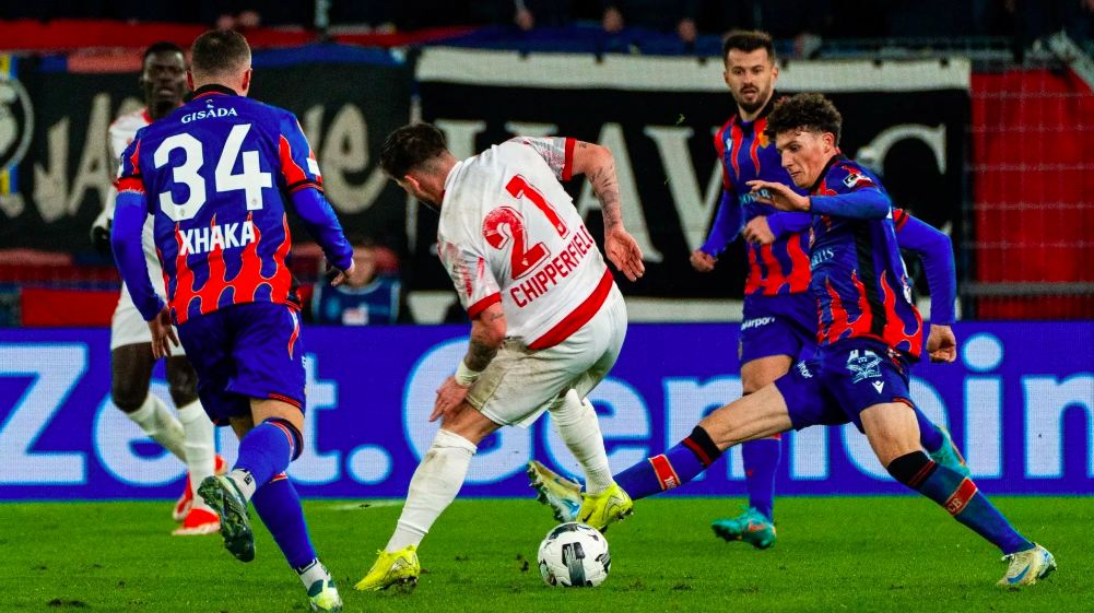 FC Basel – FC SionNach einer spannenden Schlußphase verliert der FC Sion gegen den FC Basel