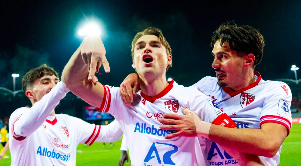 FC Sion siegt in feuriger Atmosphäre gegen BSC Young Boys3:1 für die Sittener