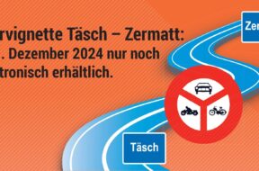 Fahrvignette Täsch – Zermatt