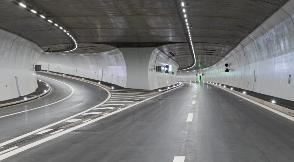 Erneut Sperrungen der A9 bei VispVor Eröffnung Südröhre Tunnel Visp kommt es zu Sperrungen