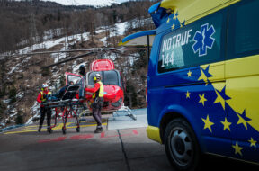 Bell429 und Ambulanz
