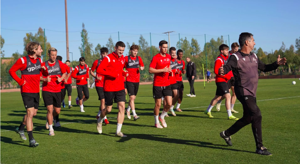 Training beim FC SionFC Sitten setzt seine Vorbereitung unter der marokkanischen Sonne fort