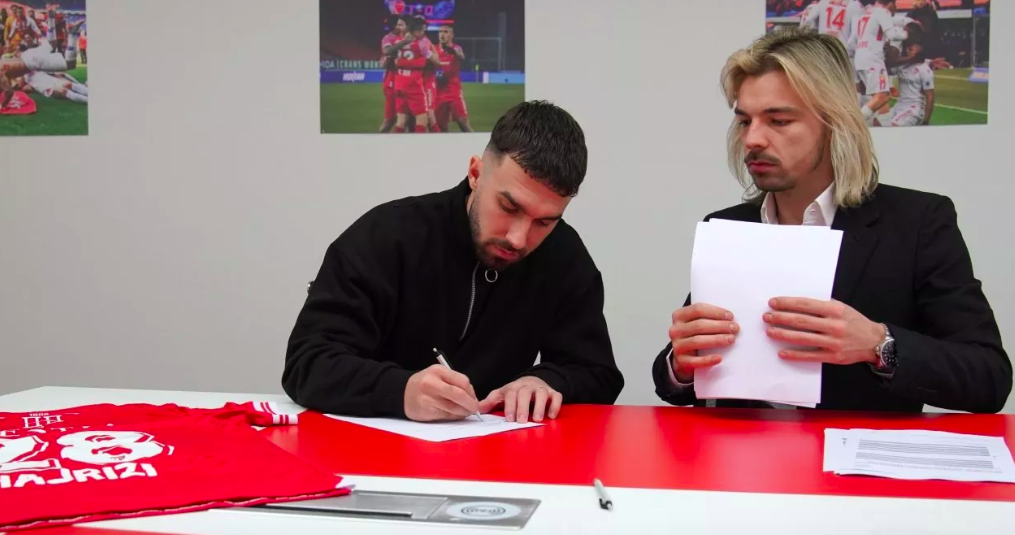 Kreshnik Hajriz wieder zurück beim FC Sion6-monatige Leihe mit Kaufoption