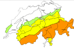 Lawinengefahr Wallis