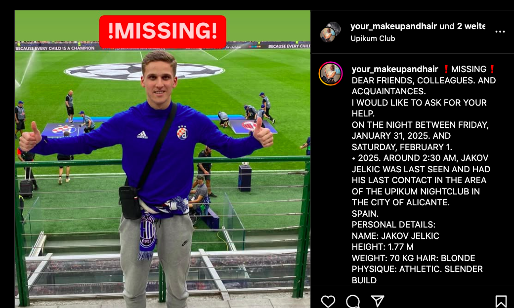 Jakov Jelkic tot im Wasser aufgefundenFamilie aus Zermatt trauert um ihren Sohn