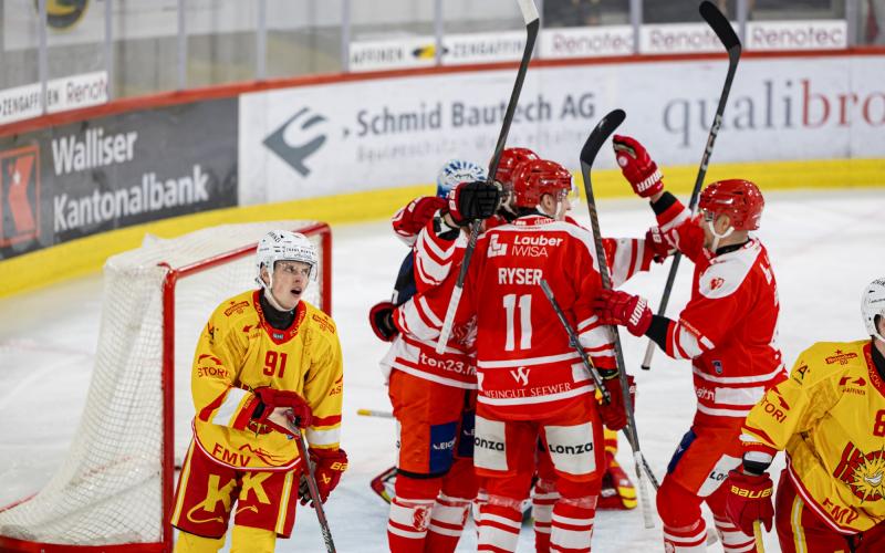 EHC Visp im ersten Playoffspiel mit 3:2"Eine klare Angelegenheit"
