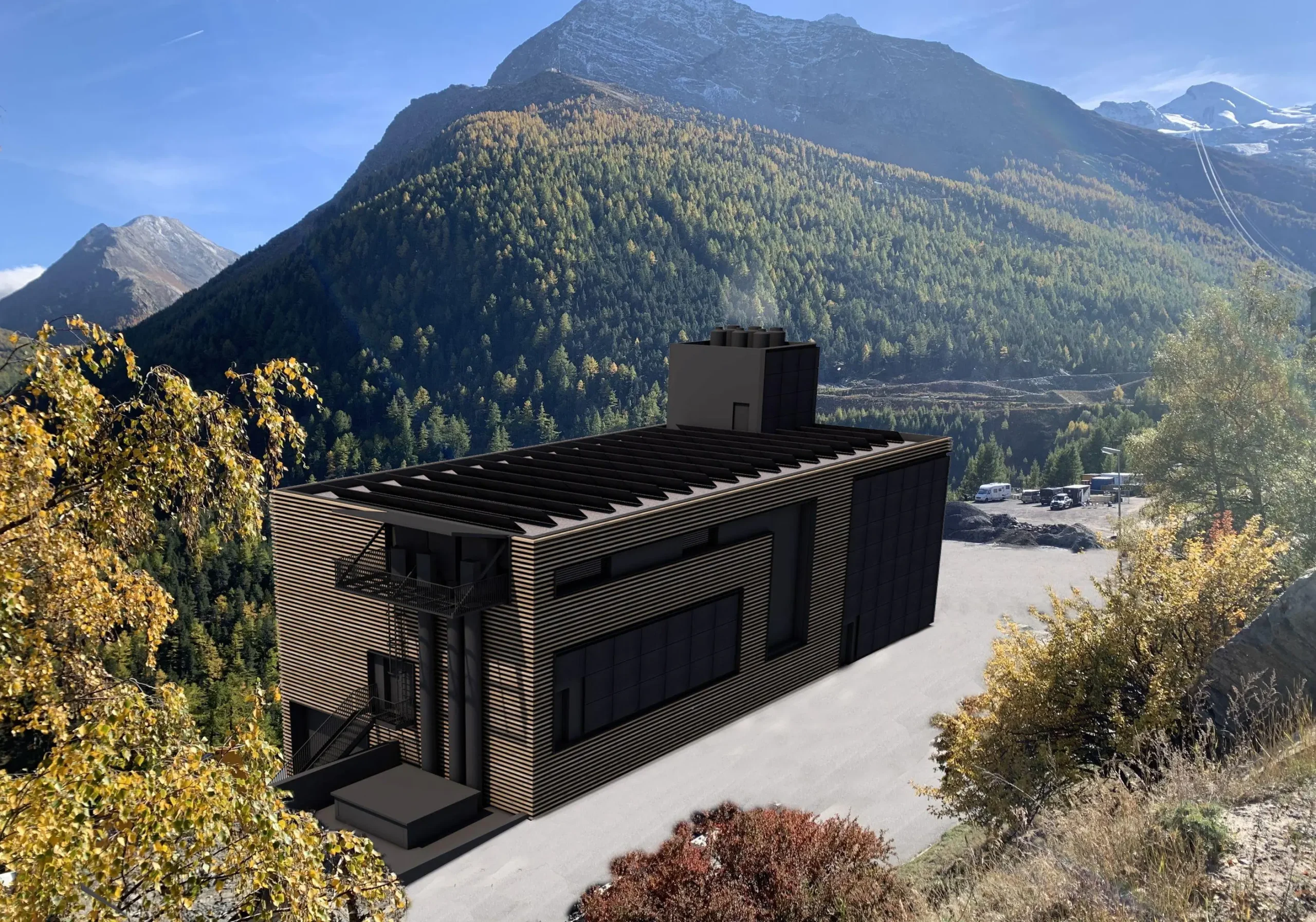 Hochtemperaturnetz Saas-Fee wird gebautJetzt wird’s heiß: Erweiterung Wärmenetz Saas-Fee