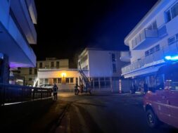 Großbrand Hotel Leukerbad Brand Feuerwehreinsatz 24.2.2025