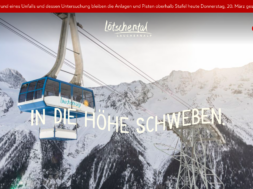 Lauchneralp-Bergbahnen Arbeitsunfall