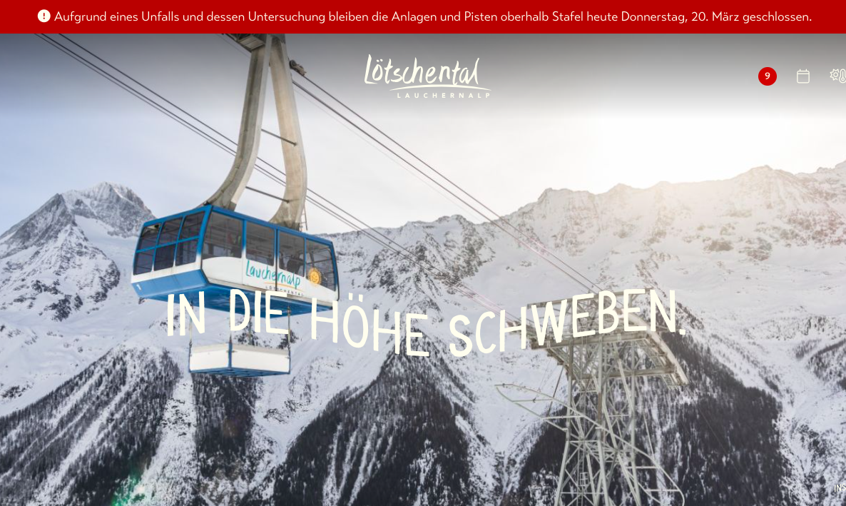 Kollision zwischen Windenseil und Sessellift: Lauchneralp-Bergbahnen geschlossen23-jähriger schwer verletzt: Arbeitsunfall bei den Lauchneralp-Bergbahnen