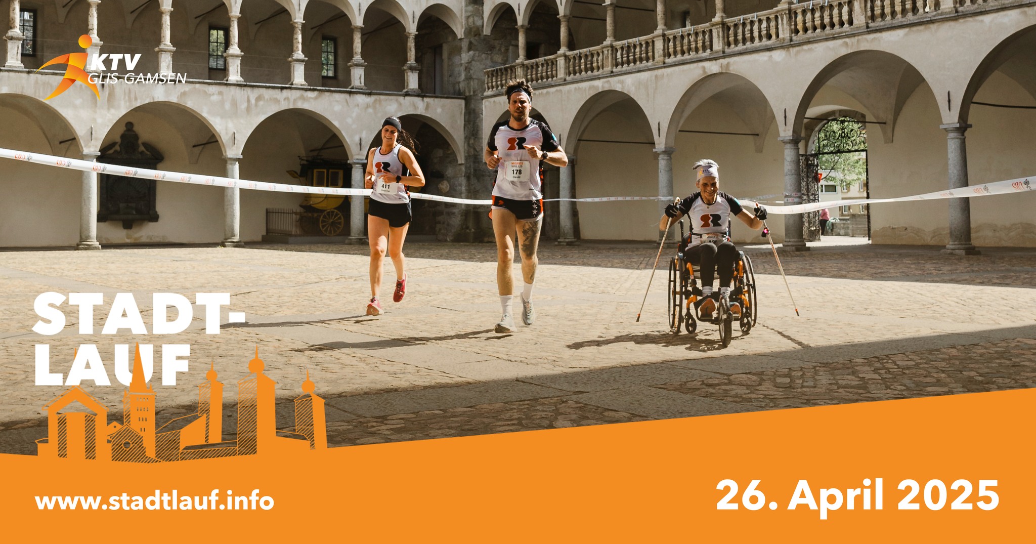 Stadtlauf Brig-Glis am 26. April 2025Dabei-sein wichtiger als Siegen
