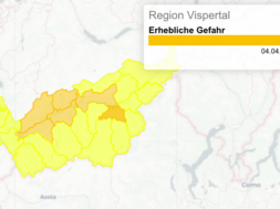 Regionen Vispertal und Südrampe mit „erheblicher“ Waldbrandgefahr