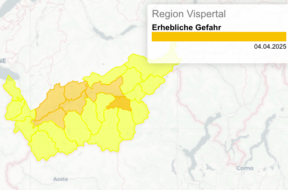 Regionen Vispertal und Südrampe mit „erheblicher“ Waldbrandgefahr