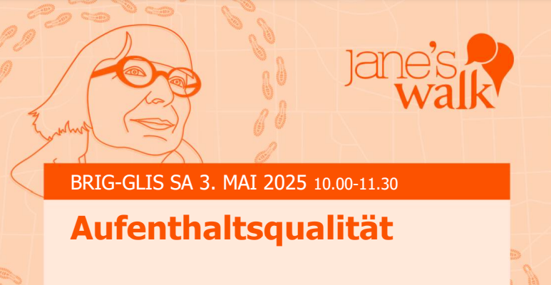 Der erste „Jane’s Walk“ im OberwallisStadtlauf zu Ehren einer amerikanischen Architektin