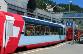 Gletscherexpreß Glacier-Express Thusis St. Moritz Brig