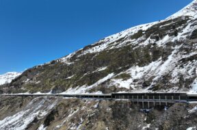 Großer St. Bernhard-Paß offen geschlossen 20250425_Les Toules 2