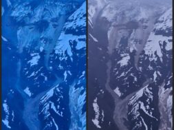 Blatten Bergsturz 1 2Gletscher Vergleich