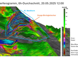 Blatten Felssturz Zeitraffer Deformationsanalyse_Radar