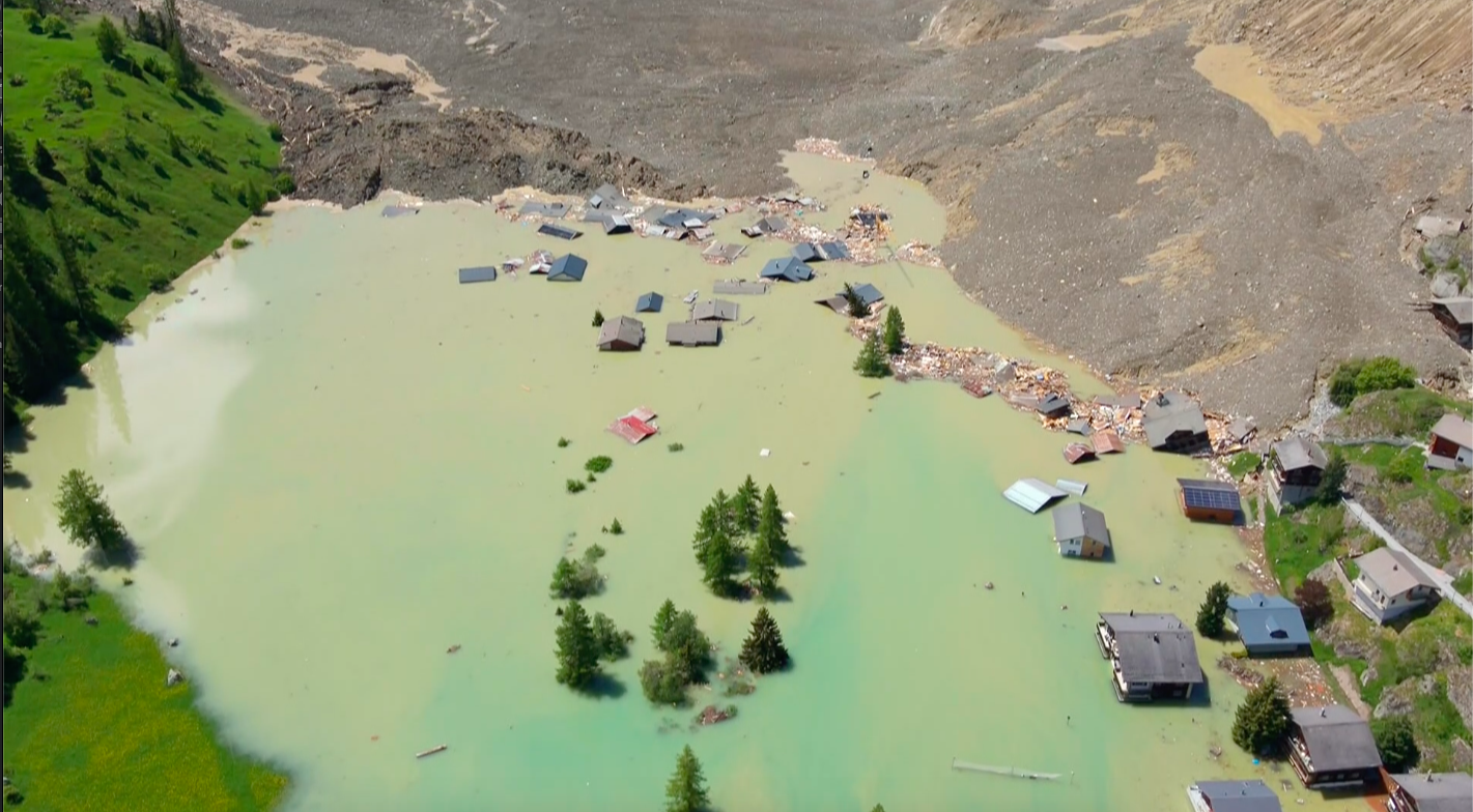 Blatten-News: Aktuelle Situation nach dem BergsturzSee wird vermutlich heute überlaufen