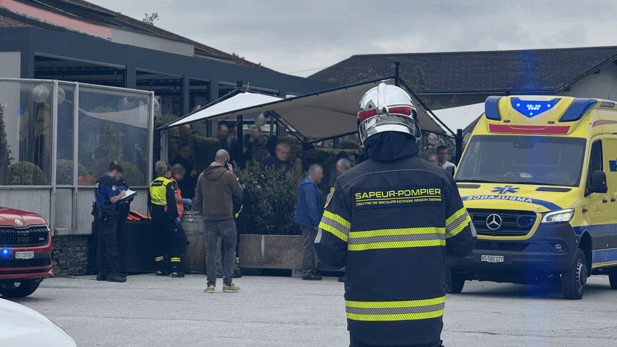 Atelier St-Hubert in Granges evakuiertSäureaustritt sorgte für Evakuierung