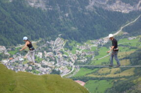 Klettersteig Gemmi Foto