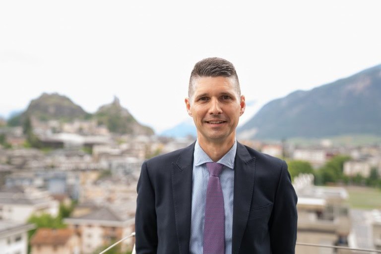 Hauptmann Julien Reynard neuer ChefKantonspolizei Wallis hat neuen Chef bei der Einheit Verwaltung und Rechtsangelegeneheitn