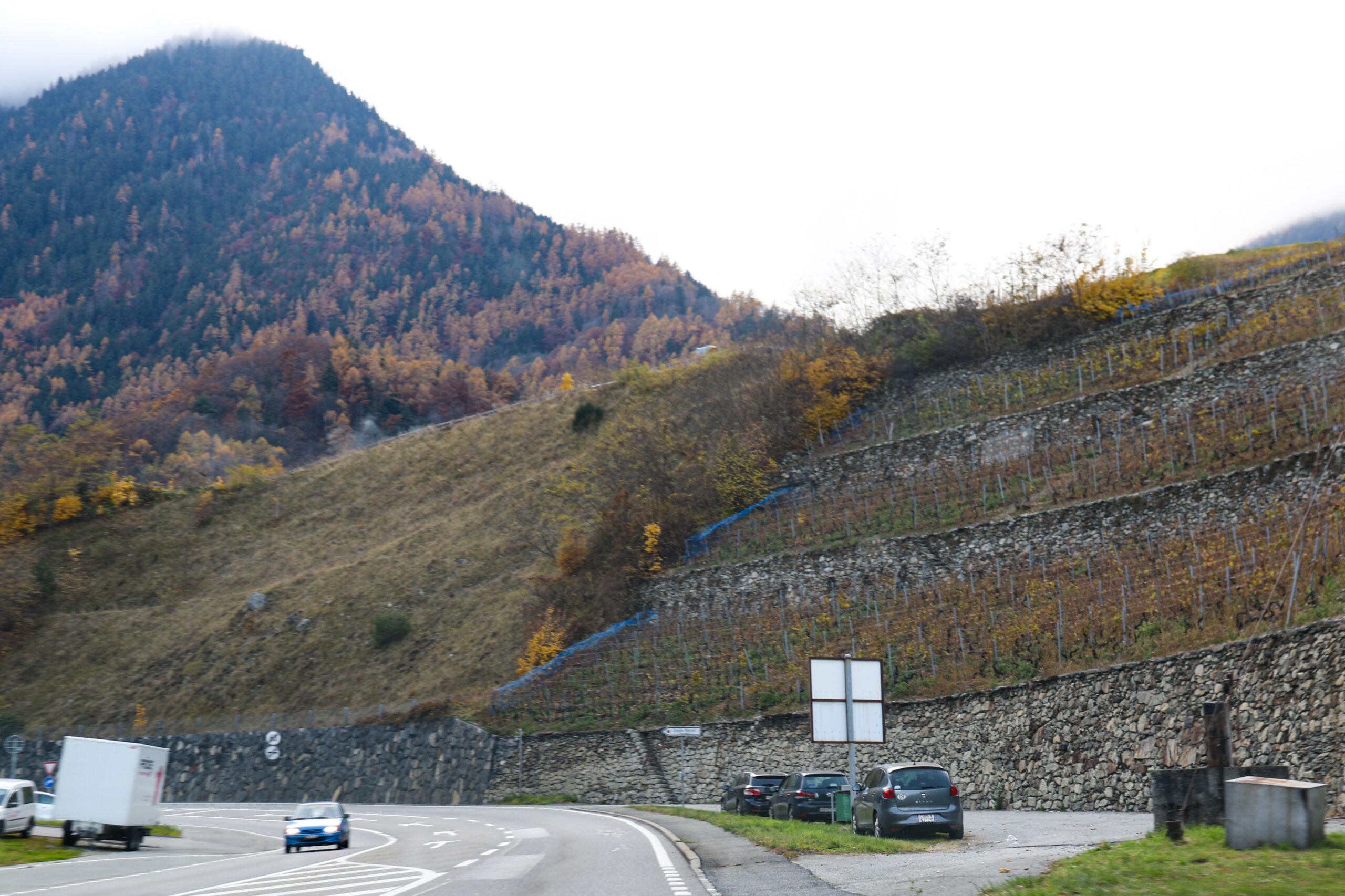 Sperrung der A21 Martigny-CroixNur eine Fahrtrichtung wegen Belagsarbeiten