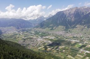 FFF Frucht Wallis-Landschaft Tal