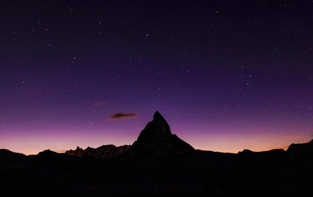 Bei völliger Dunkelheit am Matterhorn in Bergnot2 Bergsteiger aus 4.000 Metern Höhe gerettet
