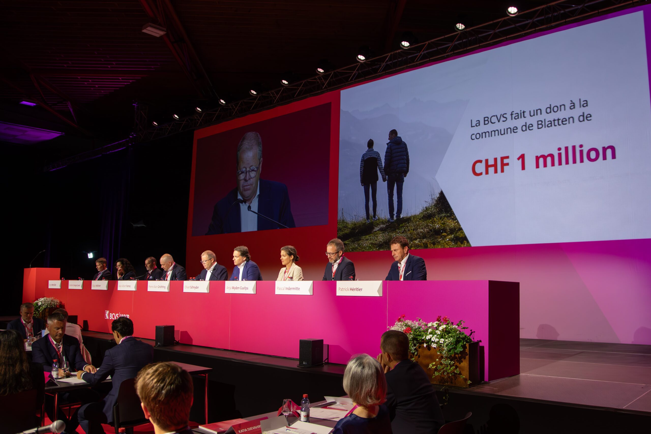 Generalversammlung der WKBErneuerung des Verwaltungsrats, Lancierung der Strategie 2030 und Spende von CHF 1 Million für den Wiederaufbau von Blatten