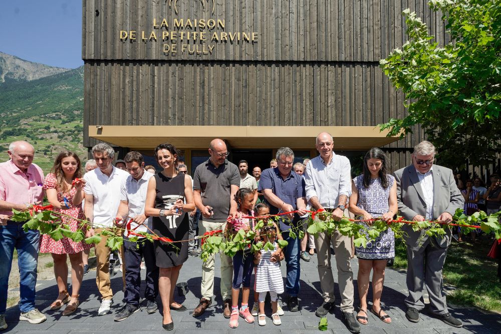 PRE Fully – Destination Petite ArvineEinweihung des Ateliers und «Maison de la Petite Arvine de Fully»