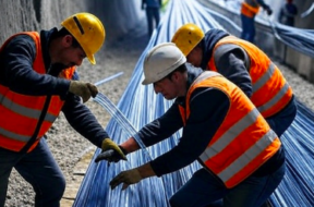 Tunnelarbeiten Glasfaser