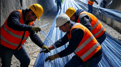 Tunnelarbeiten Glasfaser